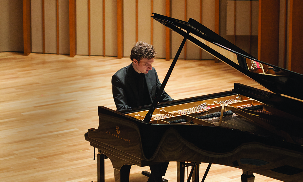 Colburn at the Steinway Gallery