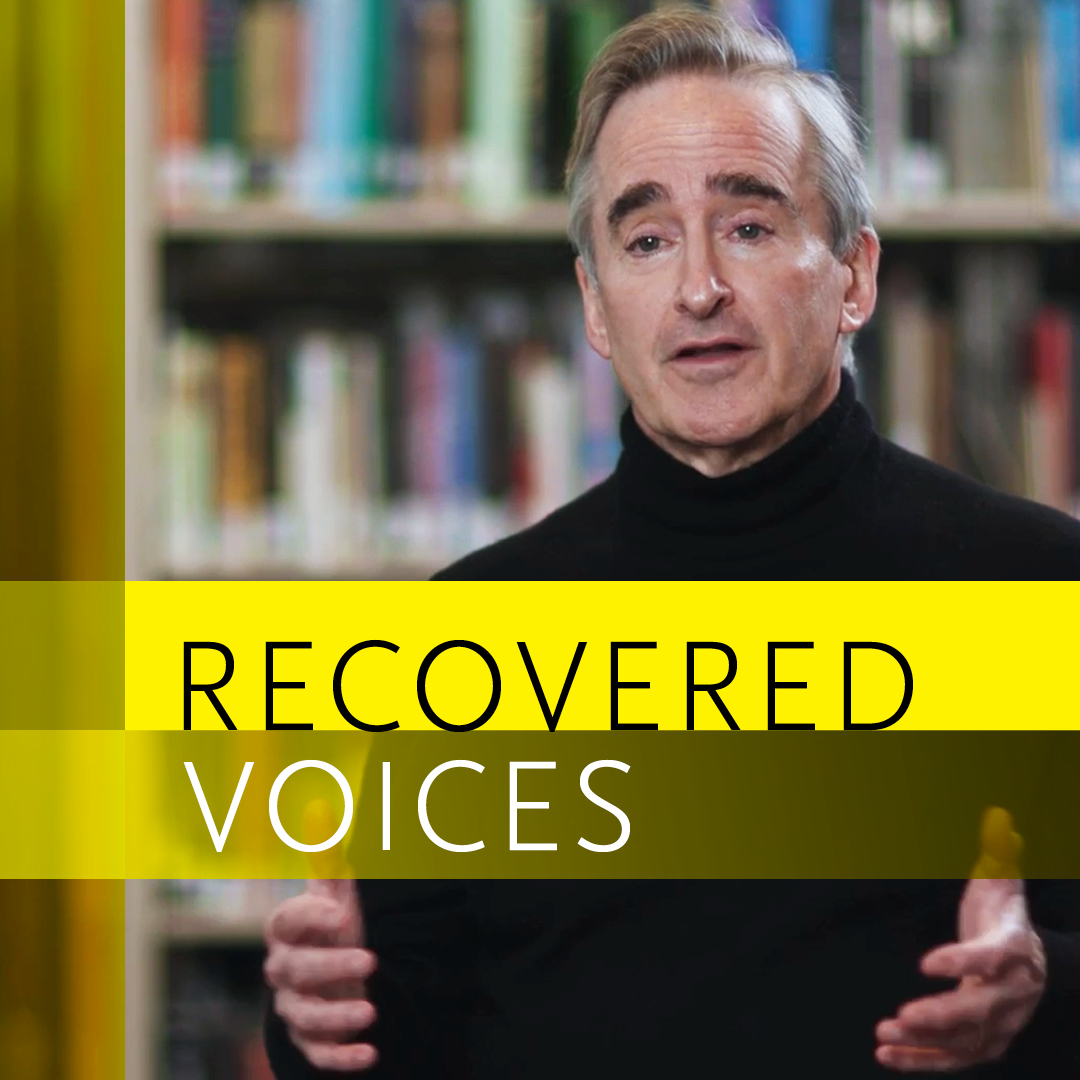 James Conlon photo with Recovered Voices graphic