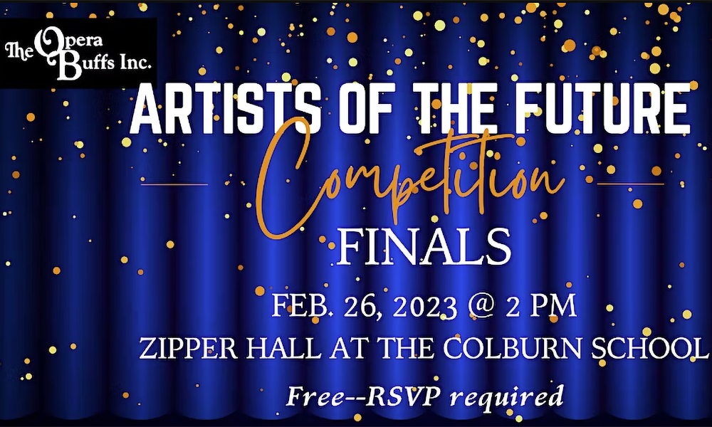 The Opera Buffs presents: Artists of the Future Competition Finals